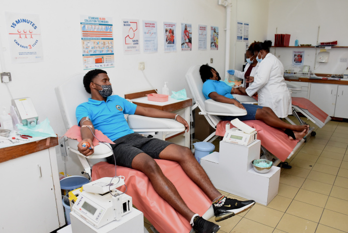 SBSA helps replenish blood bank