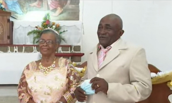 Theresina ek Mcdonald Benoit i selebre zot Nosdor