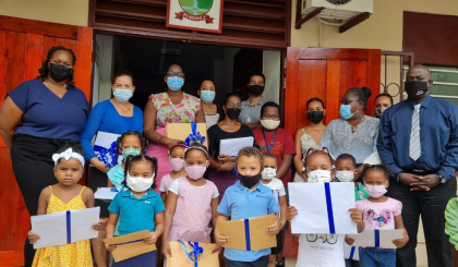 Plaisance MNA donates books to district’s 4-5 year olds on International Literacy Day