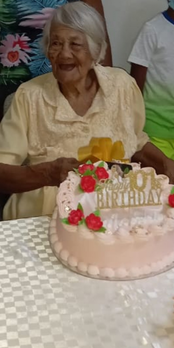 Aline Adela celebrates her 101st birthday   