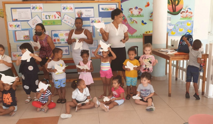Trotters Stop Pre & Primary School celebrates International Peace Day