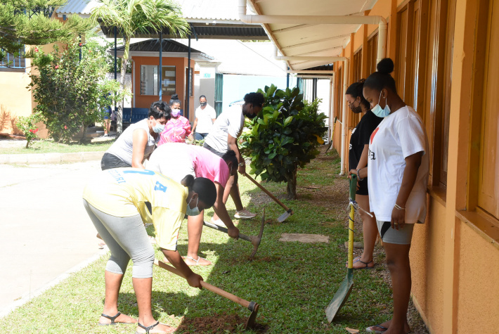 School and stakeholders give Pointe Larue secondary school a facelift   