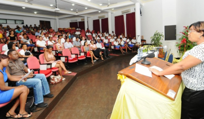 Honouring Miss Odile Octave