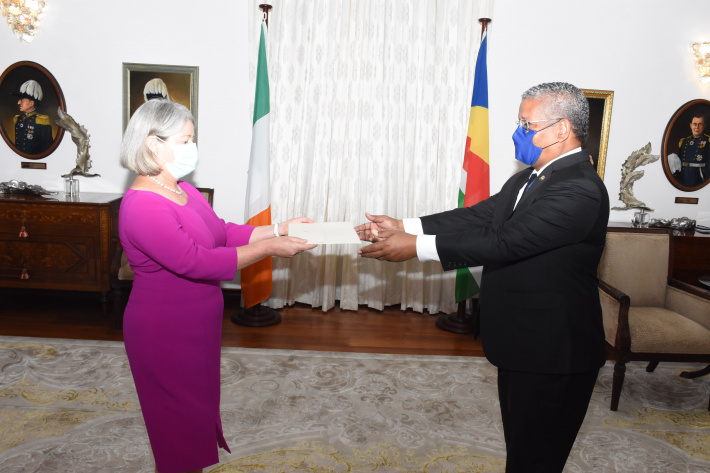 New Irish ambassador accredited