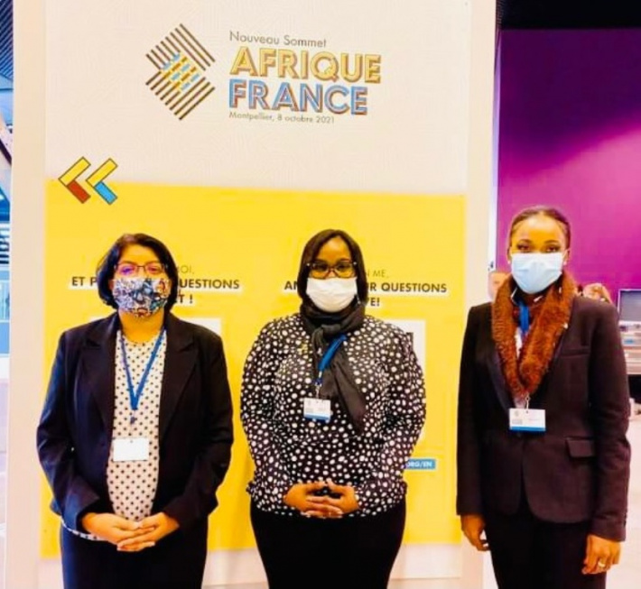 Hon. Kelly Samynadin attends ‘Le Nouveau Sommet Afrique-France’