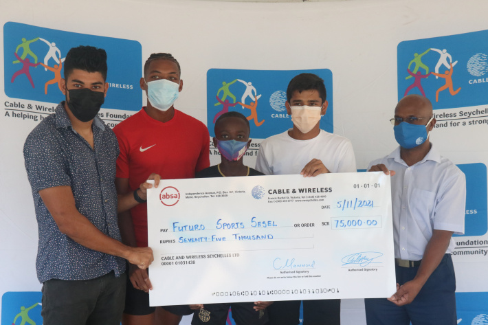 Cable & Wireless Seychelles supports Futuro Sports Sesel, Neo Volleyball Club   