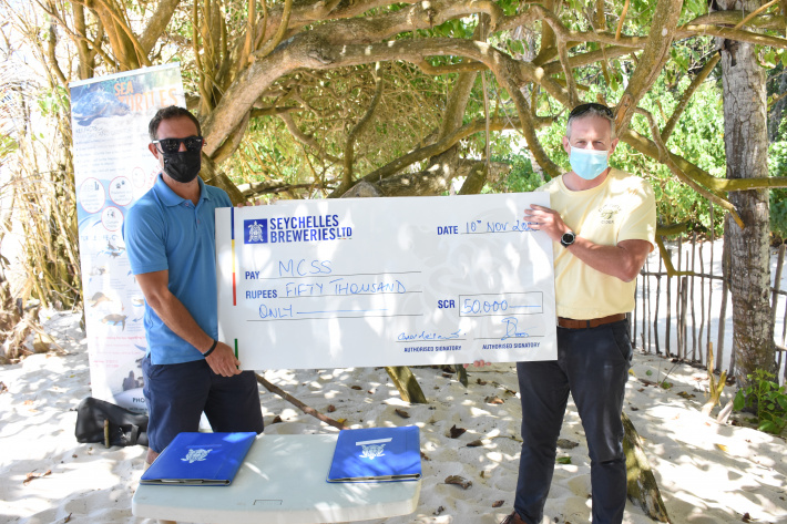 Seychelles Breweries partners with conservation NGO to save the turtles   