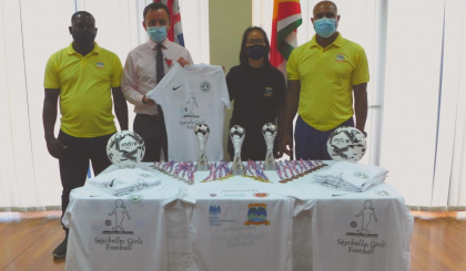 BHC donates resources to support and give boost to youth girls’ football in Seychelles