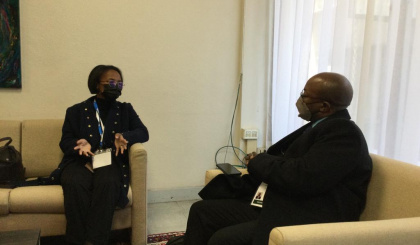 Minister Valentin discusses innovative regional project with Malagasy counterpart
