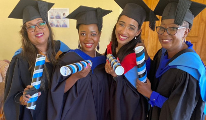 Four teachers graduate from University of Botswana