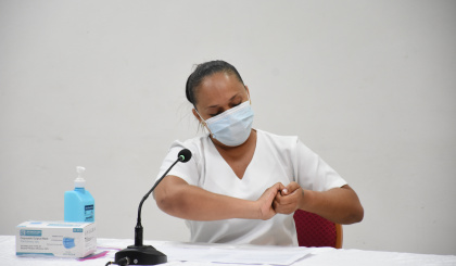 Servi ou mask byen pour ou protez ou menm
