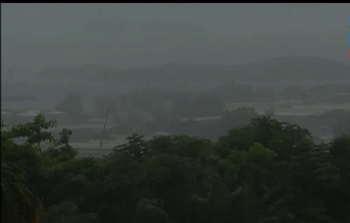 Dark weather conditions normal in rainy season