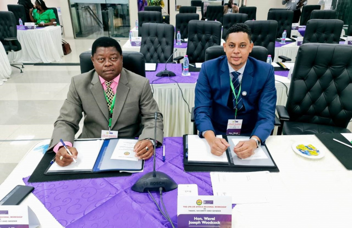 Local parliamentarians take part in regional workshop on trade, security and gender sensitivity in Ghana