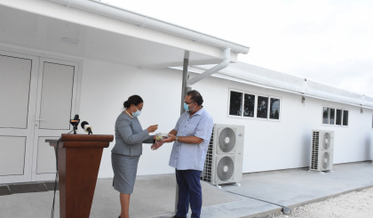 Handover of Perseverance Field Hospital