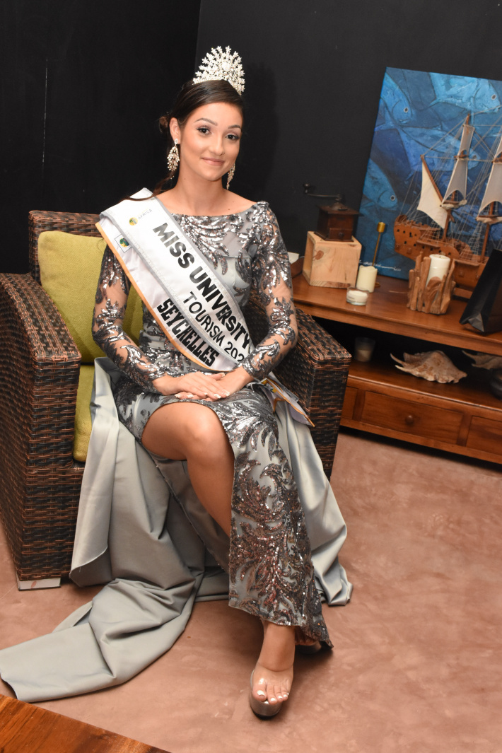 Gabriella Gonthier celebrated as Miss University Africa Tourism 2021