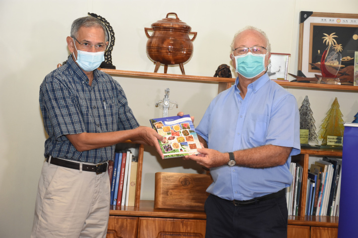    New book launched     Discover Seychelles Creole Cuisine…   