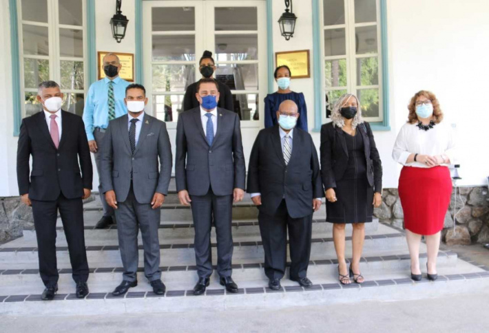 Special envoys from South Africa call on Minister for Foreign Affairs and Tourism