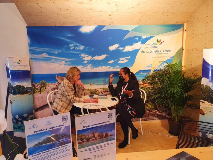 Seychelles shines at Danish Travel Show