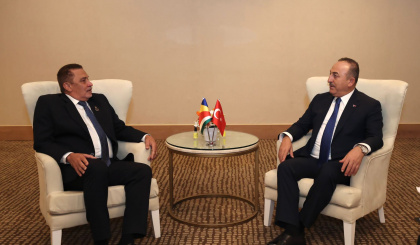 Minister Radegonde holds bilateral talks on the sidelines of the Antalya Diplomacy Forum