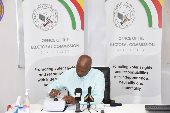 Chief registration officer certifies voters’ register of 2022
