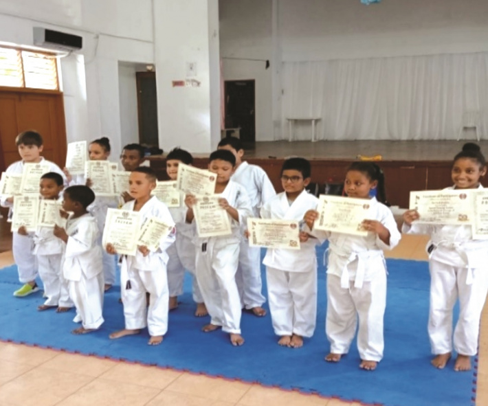 Ashihara Karate Seychelles holds Easter special training