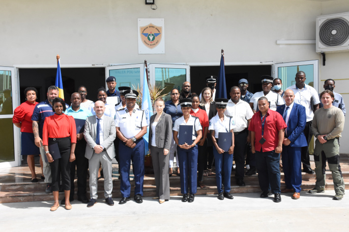 Interpol – NCIS Crime Scene Investigation Training  Local police officers boost knowledge in crime scene investigation