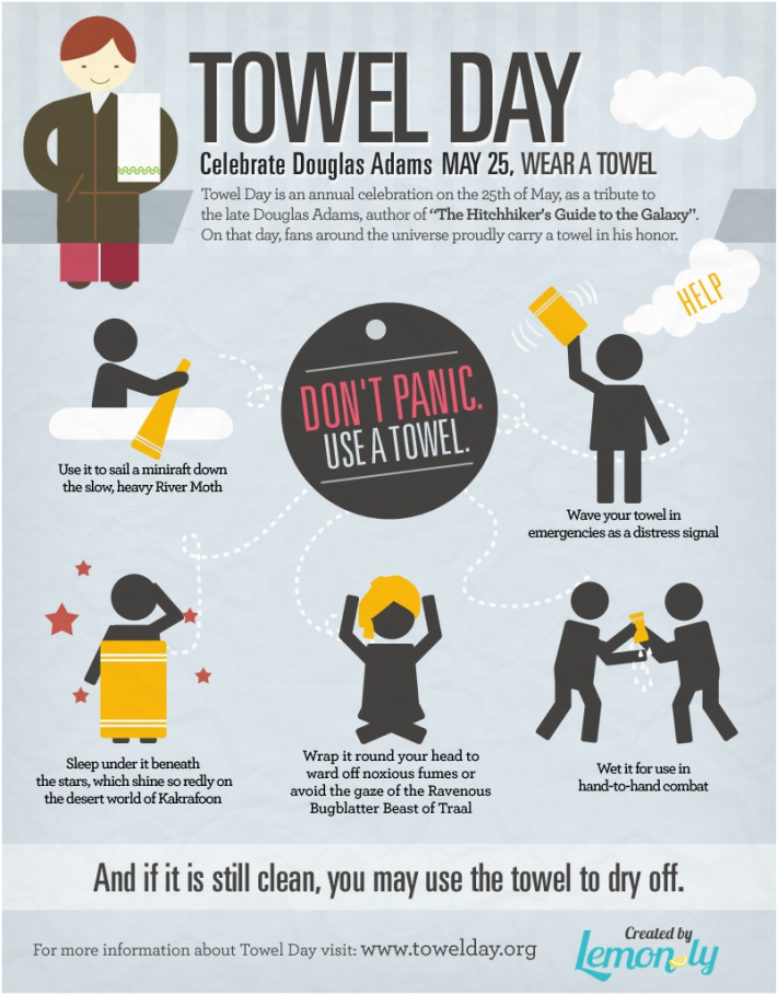 Bring out your towels!