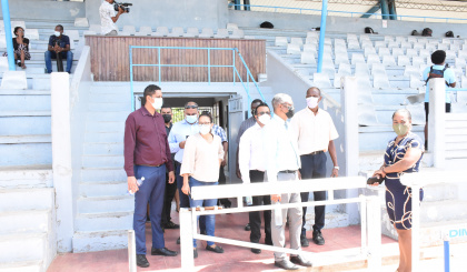Renovation of sports facilities to be done in phases, says Finance Minister Hassan