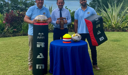 British high commission donation kicks off new national rugby league