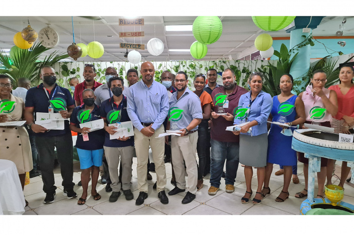 Recycling competition showcases airport staff's interest in sustainability