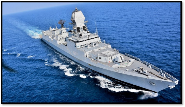 India sends ship for National Day celebrations