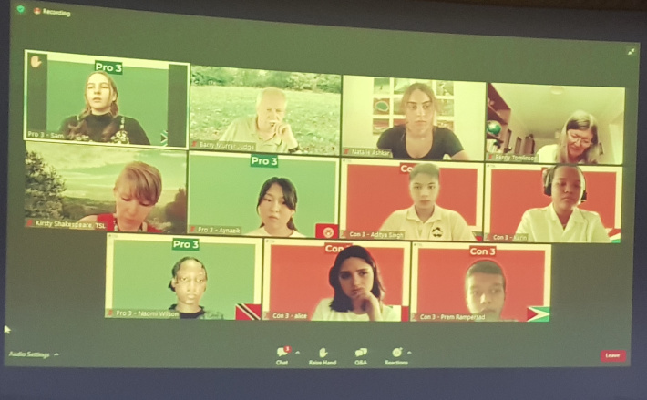 Seychellois students shine in international debate on sustainable living