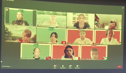 Seychellois students shine in international debate on sustainable living
