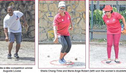 Petanque : Men’s Tête-à-tête and women’s doublette competition