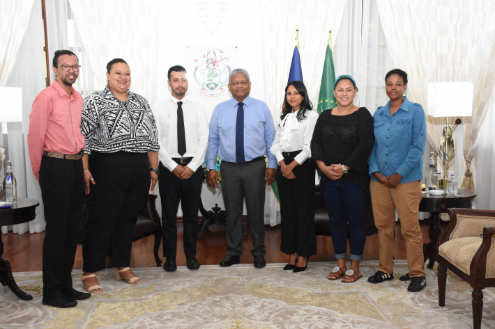 President meets members of LGBTI Sey