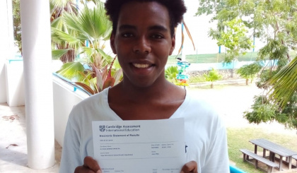 Vijay International School students celebrate A-Level success