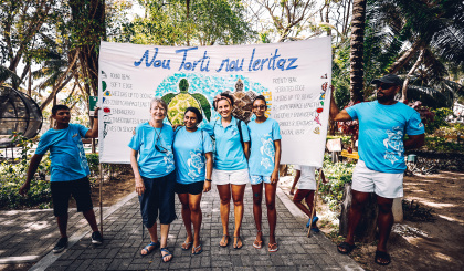 Hilton Labriz hosts first Sea Turtle Festival on Silhouette