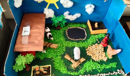 Port Glaud crèche stages stunning exhibition