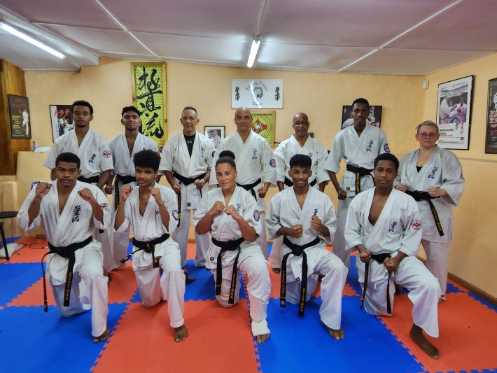 11 new Kyokushin karate black belt holders promoted