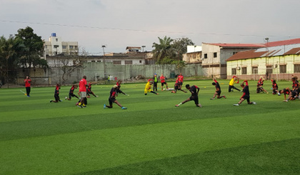   Football: Caf Confederation Cup – St Michel v Motema Pembe   