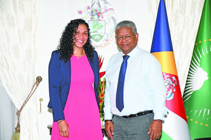 Female boxing bronze medallist Arianna Memee calls on President Ramkalawan