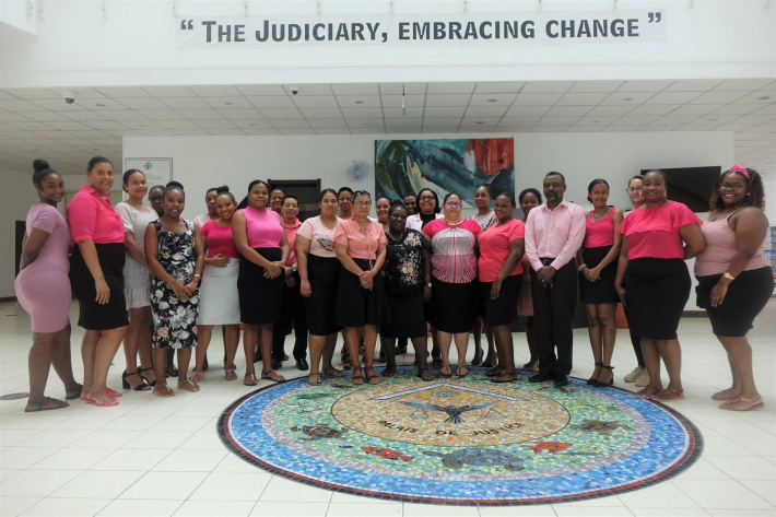 Work places take up Pink challenge