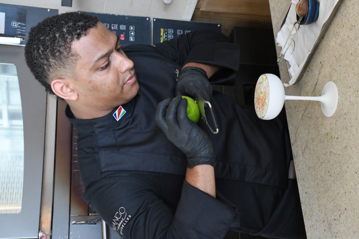 Mango House team competing in Taste of Hilton Flavour & Flair finals   