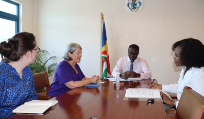 Climate Change minister and Irish ambassador discuss upcoming COP27