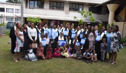 Childminders receive certificate in ‘Childcare Development through Recognition of Prior Learning’