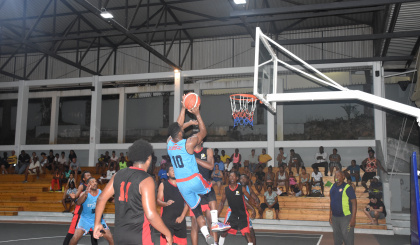 Basketball: Men’s division two play-offs final – Game 1