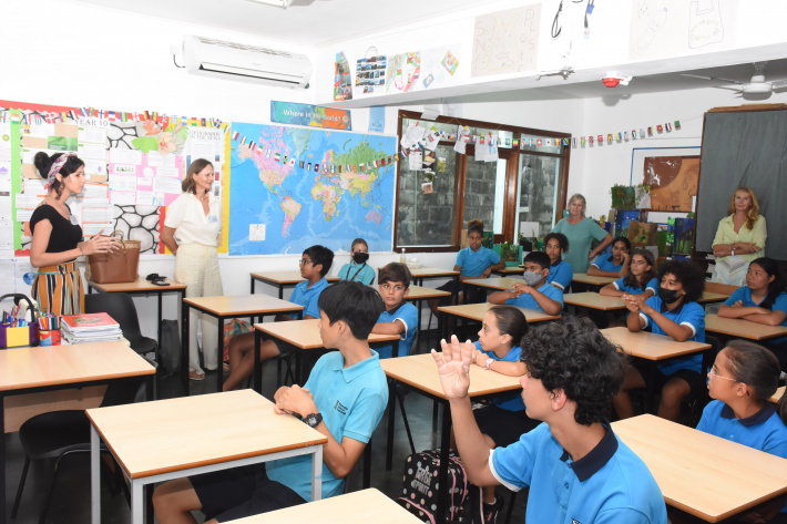 ISS students learn about plastic waste and solutions