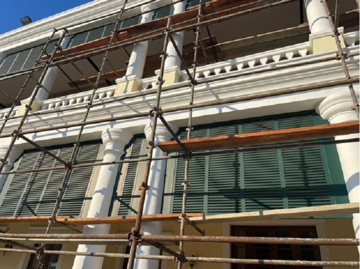 Rénovation à la State House