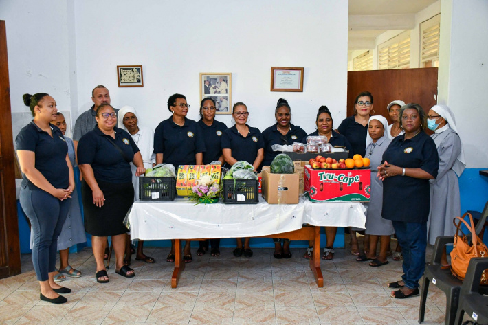 The Women’s Parliamentary Caucus visits the Butterfly Daycare at St Elizabeth