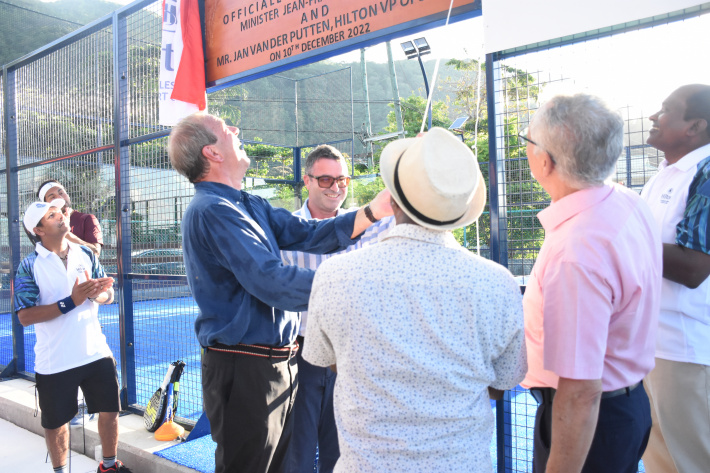 Hilton brings padel to the local shores